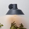 Brilliant Lampor Humphrey Utomhusbelysning, vägglampa utomhus Antracit, 1-ljuskällor