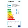 Globo GORDON Vägglampa LED Aluminium, Krom, Färg i rostfritt stål, 5-ljuskällor