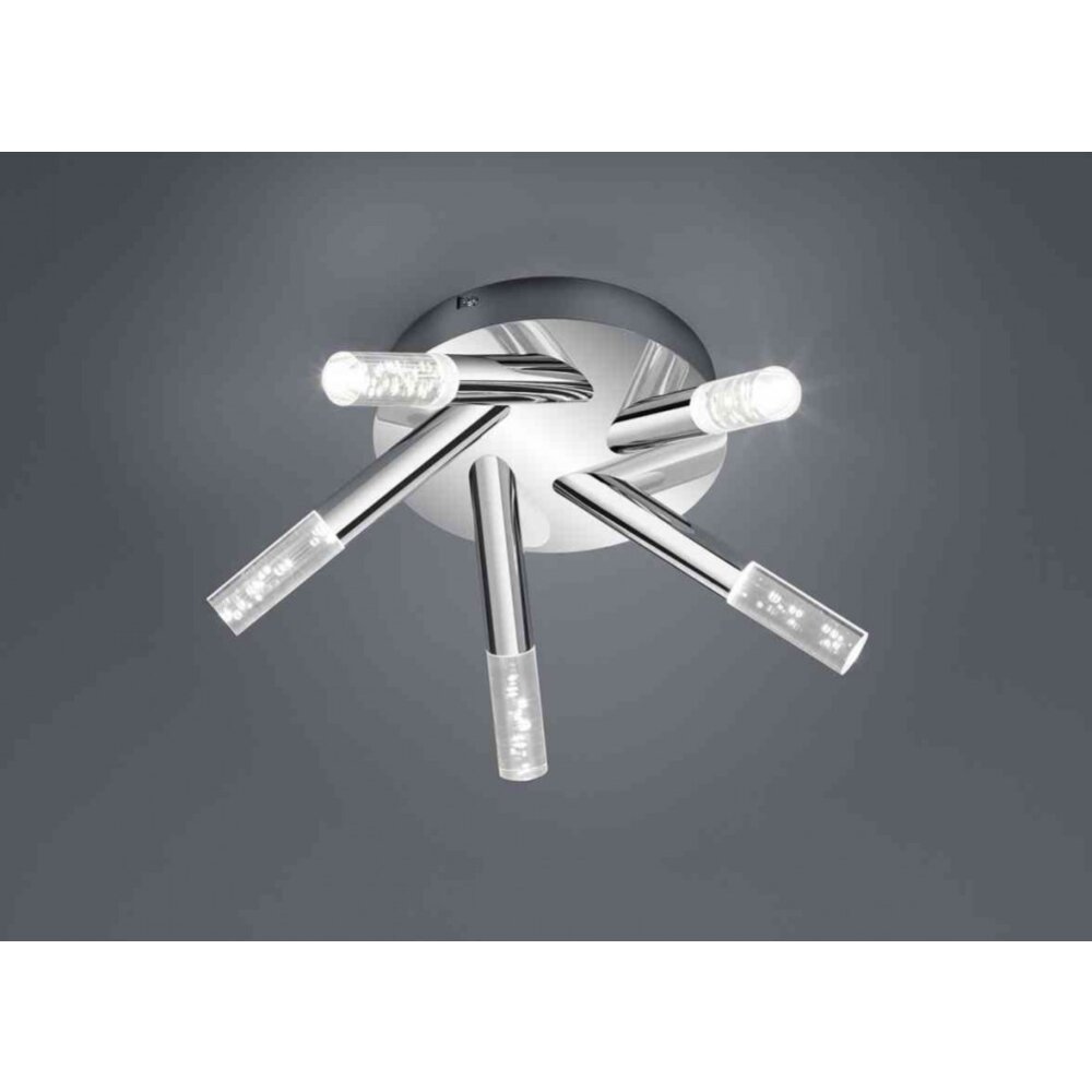 Trio BOLSA Taklampa LED Krom, 5-ljuskällor main product photo