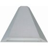 Albert Lampor 673 Utomhusbelysning, vägglampa utomhus Silver, 1-ljuskällor