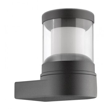 LCD Vägglampa Antracit, 1-ljuskällor LCD Vägglampa Antracit, 1-ljuskällor