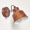 Safari Vägglampa, Läslampa Rostfärger, 1-ljuskällor