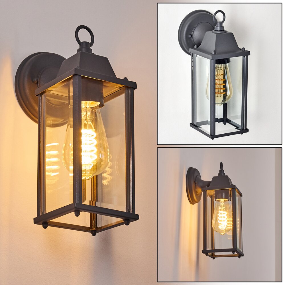 Hialeah vägglampa utomhus Antracit, 1-ljuskällor main product photo