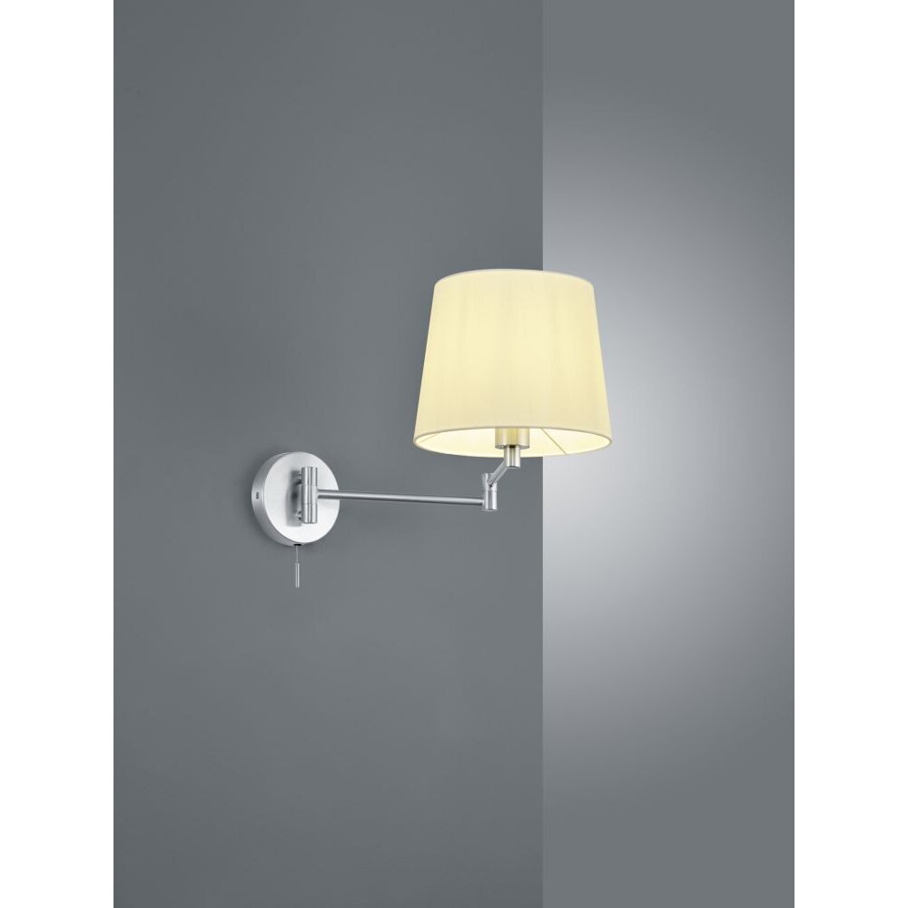 Trio Lampor LYON Vägglampa Nickel matt, 1-ljuskällor main product photo