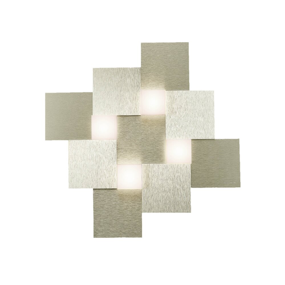 Grossmann CREO Taklampa LED Champagne, 4-ljuskällor main product photo