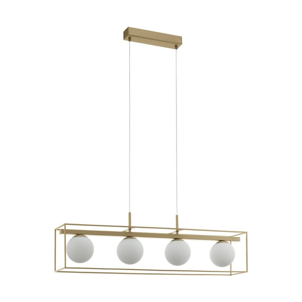 Eglo Lampor VALLASPRA Pendellampa Champagne, 4-ljuskällor main product photo