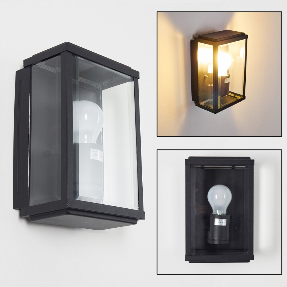 Tieva Vägglampa Svart, 1-ljuskällor main product photo